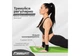 Коврик для йоги, пилатеса и фитнеса EasyFit EF-1919-GN, противоскользящий, NBR, Зеленый, 180×61×1 см. - изображение 7