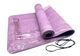 Коврик для йоги, пилатеса и фитнеса EasyFit EF-1930-1-V, противоскользящий, PER, Фиолетовый, 183×61×0,8 см. - изображение 3