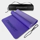 Коврик для йоги, пилатеса и фитнеса EasyFit EF-1924s-VV, противоскользящий, TPE, Сиреневый, 183×61×0,6 см. + чехол - изображение 1