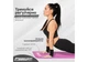 Коврик для йоги, пилатеса и фитнеса EasyFit EF-1919-P, противоскользящий, NBR, Розовый, 180×61×1 см. - изображение 8