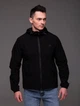 Мужская чёрная ветровка с карманом на рукаве R.A. "Easy" 2340-L - изображение 5