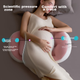 Подушка для вагітних Tomibaby, підтримка талії для сну на боці, підтримка живота U-подібна подушка для сну на боці, спеціалізована подушка для сну для вагітних, засоби догляду за вагітними - изображение 6