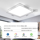 Люстра стельова HP Precision LED квадратна триколірна 40x40 см з пультом - зображення 1