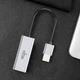 Мережевий адаптер aigo R01 USB – Ethernet RJ45 100 Мбіт/с, металевий - зображення 7