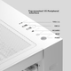 Корпус PCCOOLER Starfield C3 T500 WH Seaside View White - изображение 9