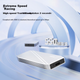 SSD диск XDISK M 1TB Type-C (M30-1TB) External Silver - изображение 5