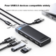 Багатопортовий розширювальний док-станція UGREEN USB Hub 3.0, 4-портовий розгалужувач-хаб, подовжувач-кабель-адаптер для ноутбука з кількома портами - изображение 4