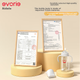Детская бутылочка Evorie с широким горлышком из тритана для малышей старше одного года, с устойчивой к каплям соской для прикорма. - изображение 9