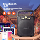 Портативна Bluetooth-колонка Shinco V36, гучна портативна звукова система для зовнішнього використання, сквер-дансу, караоке, вуличної торгівлі, оплати через WeChat та публічного оповіщення - изображение 8