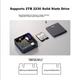 Портативний корпус для SSD-накопичувача DOCKCASE Duokaisai 2230, корпус для зовнішнього жорсткого диска M.2 NVMe, зчитувач SSD для iPhone 16/17, ноутбуків, MacBook, зовнішнього розширення пам'яті - зображення 9
