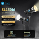 Професійний COB-світильник для прямої трансляції фотозйомки YOUFES SL150bi, світлодіодне постійне світло, світильник для кіно та телебачення, м'яке світло, студійний фото- та відеознімальний комплект для ведучого коротких відеороликів. - зображення 4