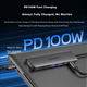 Док-станция расширения Lenovo Type-C, преобразователь USB-C в HDMI, USB 3.0-концентратор, разветвитель для ноутбука, функция зеркального отображения экрана 4K60 Гц, быстрая зарядка PD, многопортовый адаптер. - изображение 7