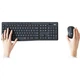 Комплект Logitech MK295 Enterprise Quiet клавіатура+миша бездротові, білий - зображення 2