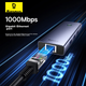 Док-станция расширения Baseus, зарядное устройство Type-C, адаптер USB-C на Gigabit Ethernet, разветвитель-конвертер, универсальный Thunderbolt 4 для ноутбуков Apple и Huawei, автомобильное крепление. - изображение 7