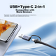 Адаптер UGREEN USB 3.0 — Gigabit Ethernet, разветвитель USB-C, сетевой преобразователь RJ45, совместимый с ноутбуками и настольными компьютерами Apple 16. - изображение 4