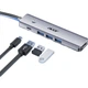 Док-станция расширения Acer Type-C, концентратор USB 3.0, адаптер HDMI, совместимый с MacBook, конвертер для компьютера и телефона, дублирование экрана 4K60Hz, зарядное устройство для портативных устройств, Five-I - изображение 1