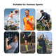 Наколенник Reebok с ремешком для надколенника для спорта, бега, баскетбола, защиты мениска, прыжков со скакалкой, бадминтона, походов. Поддержка колена. - изображение 12