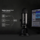 Конденсаторный USB-микрофон Logitech Yeti профессионального класса для караоке, записи, работы на компьютере, игр, прямых трансляций. - изображение 8