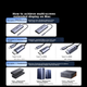 Ugreen Type-C до Dual HDMI Triple Display Dock USB-C Thunderbolt 5/4 10G адаптер 4K60Hz Multi-Screen Expansion для ноутбуків Lenovo Xiaomi MST - изображение 7