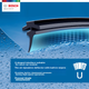 Щетки стеклоочистителя BOSCH 26/18 дюймов для Toyota Camry 7, Highlander XU70 и Land Cruiser - изображение 6