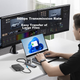 ORICO USB 3.0 концентратор, 7-портова розширювальна док-станція, концентратор з алюмінієвого сплаву, блок живлення, розширювальна док-станція для ноутбуків та настільних комп'ютерів, сумісний з USB-розширювачами Lenovo та Huawei CL7U - зображення 7