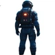 Люстра потолочная светодиодная NVC Astronaut Walk 48 Вт 510 мм для детской комнаты - изображение 2