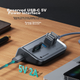 USB-концентратор Yottamaster USB 3.2, 4-портовая док-станция расширения, многопортовый адаптер, совместимый с компьютерами Black Myth: Wukong и настольными компьютерами, с разъемом питания Type-C, длина кабеля 0,5 метра. - изображение 7