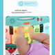 Игрушка Fisher-Price HXV97 развивающий коврик-пианино для новорожденных - изображение 10