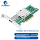 Сетевая карта FLYBISH KY-82599 PCIe X8 10G с одним оптоволоконным портом, чип Intel 82599, сетевой адаптер X520-DA1 с одним оптическим портом для серверов. - изображение 4