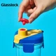 Бутылка для воды GLASSLOCK Wigglewiggle стеклянная 380мл цветочный принт - изображение 8