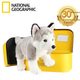 Мягкая плюшевая игрушка AI CAN China National Geographic Pet, подушка-компаньон для сна, хаски, для мальчиков и девочек, подарок на праздник или день рождения. - зображення 4
