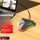 Микрофон конференц-связи Aigo K4 для ПК всенаправленный 360° шумоподавление USB серый - изображение 4