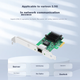 Сетевая карта EB-LINK Intel I226 Chip PCIE to 2.5G с одним портом, внутренний проводной Ethernet-адаптер для игрового настольного компьютера. - изображение 7