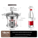Кастрюля MAXCOOK 304 мини на спиртовом огне, 18см, MCT3096 - изображение 3