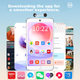 Newsmy A8 Smart MP3/MP4 музичний плеєр без втрат, портативний плеєр з Wi-Fi доступом до Інтернету, MP5 Bluetooth словник, студентське фотозйомка, вирішення проблем англійської мови, прослуховування відео, Android 9 білий - зображення 7