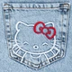 Чоловічі джинсові шорти блакитні EVISU Hello Kitty 33(Р) (1027-127-E4) - изображение 8