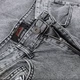 Чоловічі широкі шорти джинсові EVISU сірі 33(Р) (1044-01) - изображение 6