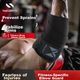 Налокотник NAILEKESI N Fitness спортивный компрессионный, черный - изображение 4