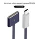 Кабель быстрой зарядки USB-C (PD) – MagSafe 3, 140W, 2 м, синий (для MacBook Air/Pro) - изображение 2