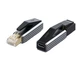 Гигабитный сетевой адаптер Hagibis Type-C to RJ45, USB-C → Ethernet LAN 1000 Мбит/с, Realtek, алюминиевый корпус - изображение 1