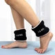 Утяжелители для рук и ног (манжеты для фитнеса, бега и тренировок) EasyFit EF-1010-P, 2×1 кг, розовые (пара), стальная гранула - изображение 1