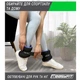 Утяжелители для рук и ног (манжеты для фитнеса, бега и тренировок) EasyFit EF-1010-P, 2×1 кг, розовые (пара), стальная гранула - изображение 3