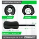 Утяжелители для рук и ног (манжеты для фитнеса, бега и тренировок) EasyFit EF-1030-BK, 2×3 кг, черные (пара), стальная гранула - изображение 6