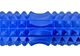 Массажный ролик (валик) для МФР EasyFit EF-2022-BL, EVA-пена, для йоги и реабилитации, синий, 33×13 см. - изображение 3