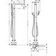 Змішувач для ванни Hansgrohe Tecturis Е хром (73445000) - изображение 4