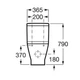 Унітаз компакт Roca Gap Square Rimless з кришкою soft close (A34273A000+A341470000+A801732001) - зображення 3