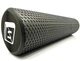 Масажний ролик EasyFit Foam Roller 60 см Чорний - зображення 2