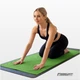 Рушник для йоги EasyFit Yoga Mat Towel 183×63 см з мікрофібри,EF-1933-GN Зелений - зображення 6