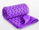 Рушник для йоги EasyFit Yoga Mat Towel 183×63 см з мікрофібри, EF-1933-V Фіолетовий - зображення 5