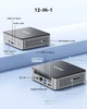 Мини ПК GEEKOM Air12 Intel N150 / RAM 16GB / SSD 512GB / Intel UHD Graphics / HDMI / Wi-Fi 6 / Bluetooth 5.2 / Windows 11 / Серый (101933268) - изображение 6